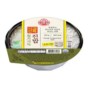 찰밥 햇밥 오뚜기밥 오뚜기진밥 210g 18개