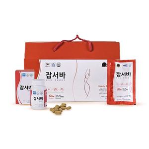 풍경 발표식품연구소 잡서바 보이차 추출물 80ml 30포 600mg 60정