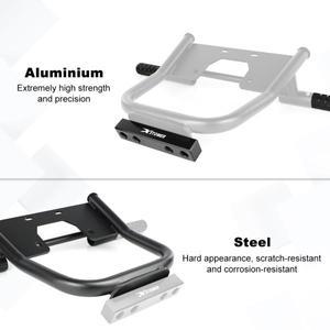 바이크 오토바이 후방 스턴트 부품 Black Fit For Honda Grom 125 MSX125 MSX  페그 및 스크랩 바가있는 서