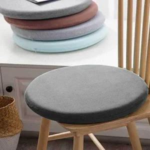 [셀러허브 패션][JHQS7M2I_4B]원형 방석 챠콜 메모리폼원형방석