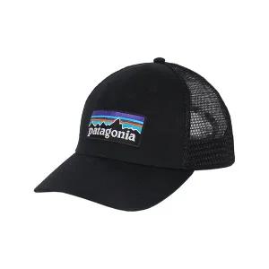 [파타고니아] P-6로고 트러커 캡 블랙 38283 BLK
