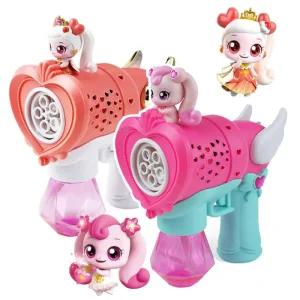 새콤달콤 캐치티니핑 스피닝 오토 하츄핑 버블건 달콤핑 버블건