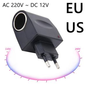 자동차 담배 라이터 소켓 AC 220V to DC 12V EU 미국 플매트 카펫 러그 컨버터 자동차 담배 라이터 어댑터