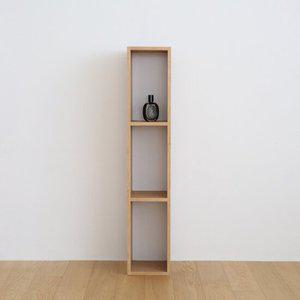 모듈 슬림 3단 공간박스 겸 틈새책장 1p 조립식 DIY 슬립책장