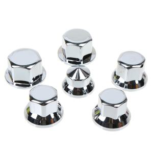 국산 JB 휠볼트캡 화물트럭 버스 카운티 프리마 EG5톤 휠너트캡 크롬도금