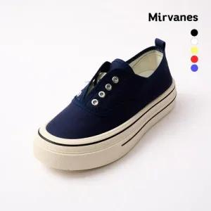 미르바네스슈즈 클래식 캔버스 플랫폼 스니커즈