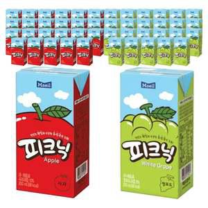 매일 피크닉 사과 200mlx24팩 + 청포도 200mlx24팩