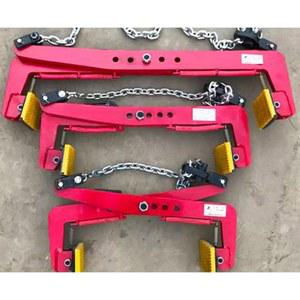 클램프 대리석 운반용 노란색 산업용 슬라브 더블 보강토 피커 기름통 지게차 기울기