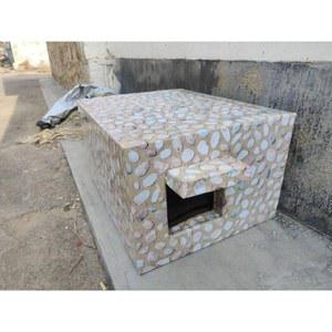 길냥이 온실 캣츠맘 40CM 반려견 보온 조립식 삼각 마리 하우스 방수 두툼한 전기장판40 비닐텐트 길고양이겨울집 고양이