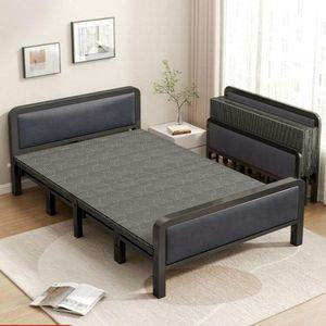 침대프레임 슈퍼싱글 접이식 침대 철제 프레임 원룸 기숙사