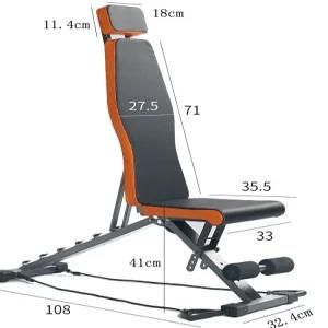 헬스 인클라인 각도조절 벤치 이고진 운동기구 더스크랙
