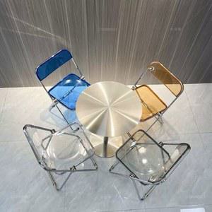 스텐 테이블 원형 4COLOR 블랙 현관 캐릭터 SLIVER 베란다 짱구테이블 협탁 풍선