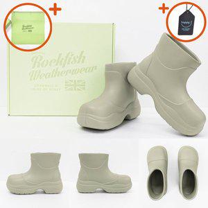 [락피쉬]헤이든 레인 부츠 숏 여름 장화 여성 신발 세이지 그린 RF1SHBD1EV002 [국내매장판]