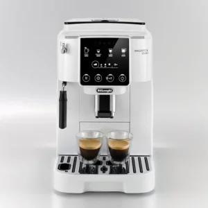 드롱기 전자동 커피머신 마그니피카 도피오 화이트 에스프레소 커피머신기 KRECAM220