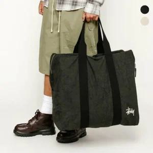 스투시 토트백 캔버스 플라이트 백 2컬러 남성 여성 노트북 가방