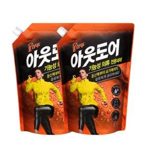 울샴푸 아웃도어 세제 1L리필 2개 DC