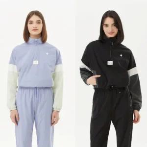 [롯데백화점]르꼬끄 [정상가 179000원]르꼬끄 우먼스 컬러블럭 바람막이 아노락 QO322OJK81