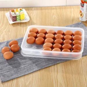 (포워드테크) PMYQ7716 30구 계란 보관 케이스 냉장고 수납 보관용기 트레이 정리함 달걀통