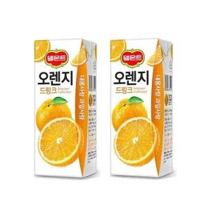 [롯데]롯데 델몬트 오렌지 드링크팩 190ml x 48 무배 (9142729)