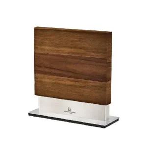 [바겐슈타이거] 팀버크래프트 칼블럭 아카시아 원목 자석 칼거치대 스탠드형