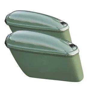 슈퍼커브 사이드 박스 그린 튜닝 빈티지 탑박스 캐리어 방수 리어백