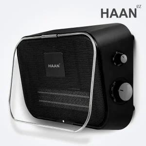 한경희 벽걸이 욕실난방기 욕실 히터 화장실 온풍기 가정용 전열기구 사무실 온열기 전기 난로 /블랙