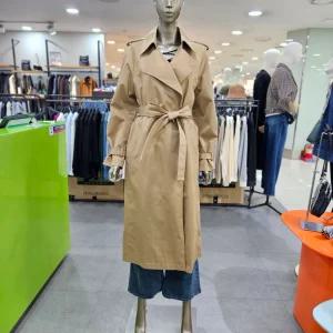 시슬리/애플아울렛/벨티드 롱 트렌치 코트 SACTA2511