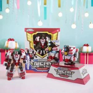 미니특공대 메딕캅 변신로봇 배틀캅 변신 로보트 역할놀이 뱃지 샤이닝 해머 실드 어린이