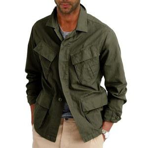 런카티 남성 경량 사파리 재킷 버튼업 코튼 아웃도어 군용 화물 긴팔 아웃웨어
