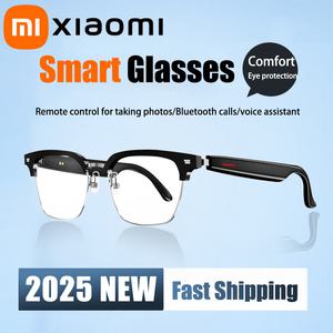 Xiaomi 스마트 안경 블루투스 오디오 통화 AI 음성 소음 감소 음악 방수 스피커 마이크 2025 NEW