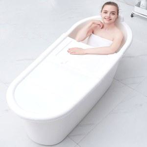 이동욕조 플라스틱 욕조 1인 가정용 120 목욕통 소형 대형 140cm