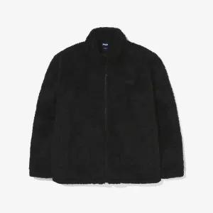 [FILA] 베이직 실키보아 플리스 자켓 (FS2PLG4101X_BLK)