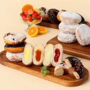 수제 영웅도넛 6종세트 총15개(1박스 990g) 당일생산 장인의 도너츠