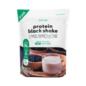 비단식당 단백질 블랙미숫가루 800g 스테비아