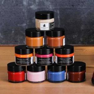 가죽 색상 복원 크림 명품 구두 신발 가방 염색 관리 스크래치 흠집 슈케어