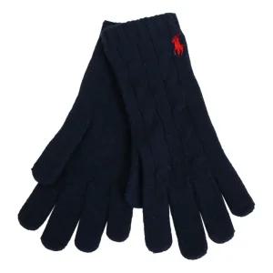 폴로랄프로렌 25FW 울 캐시미어 클래식 케이블 장갑 헌터네이비 WC0676 433