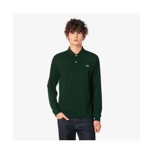 [국내매장정품] 라코스테 LACOSTE 남성 프렌치 레귤러핏 긴팔 베이직 폴로셔츠 [딥그린] PH732E-55NYZP 132