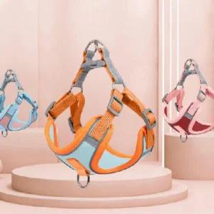 강아지 하네스 소형견 중형견 가슴줄 산책 목줄 세트 리드줄하네스