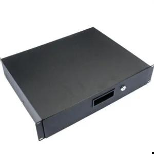 네트워크랙 허브랙 서랍장 서버랙 내부 보관함 블랙 2U