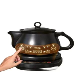 약탕기 냄비 자동 맥반석 유리 달인 볶음기 전기 오토웍