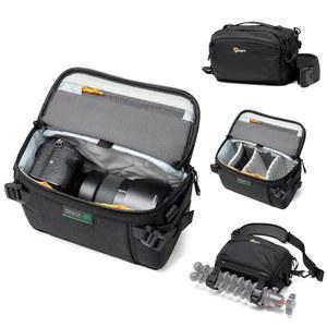 Lowepro ProTactic Lite SLX 110 AW III 카메라 슬링백, 전문 카메라, 레인 커버, 경량 크로스바디 슬링 백팩, 사진작가, 비디오그래퍼, 볼륨 4L, DSLR/미러리스용