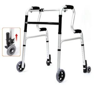 고령자용 거동불편 어르신 실내용 2단 손잡이 실버 워커 보행차 노인카트