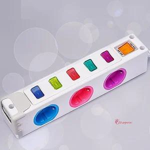 멀티탭 옆으로 안전스위치 전자파차단 전력차단 국내 접지 거치대 누전 콘센트 과부하 1구 3구 2구