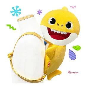 유아배낭 키즈 미니 백팩 핑크퐁 인형 상어 아기 옐로우rst924