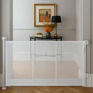 에윈 롤링 스크린 아기 안전문 무타공 유아 펜스 이중잠금 울타리