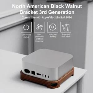 맥 PC 쿨링 미니 나무 방지 홀더 컴퓨터용 브래킷 액세서리 데스크탑 베이스 M4 스탠드 미끄럼