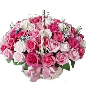 비누꽃바구니 프로포즈 축하선물