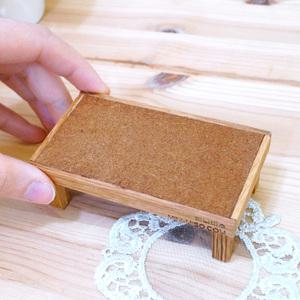 미니어쳐 가구 시원한 평상 밥상 납골당 꾸미기