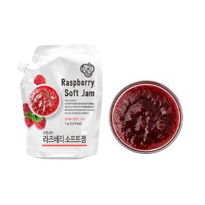 솜 라즈베리 소프트잼 1kg 1박스 6개