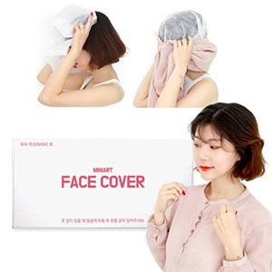 [미니아트]옷 갈아입을 때 메이크업이 묻지 않는 신개념 페이스커버 100매